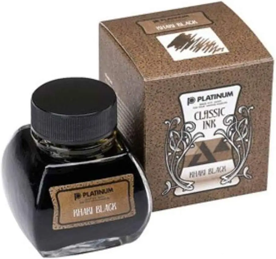 플래티넘 클래식 잉크 60ml, 방수 컬러 잉크, 일본산
