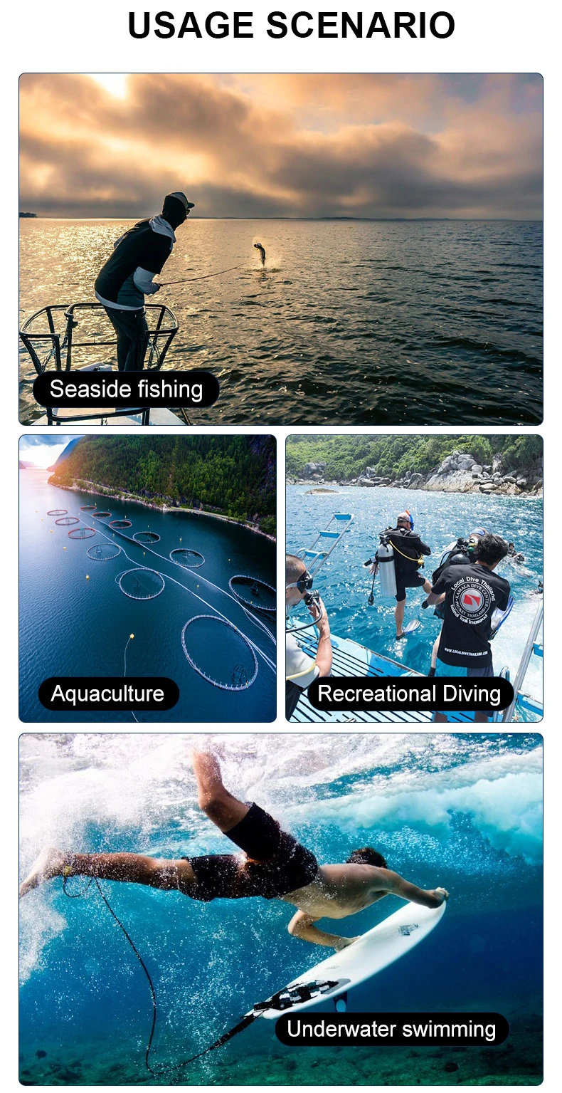 TUXING 7 Hours Scuba Diving Ventilator Support Deepest 15M Snorkel Equipment Dev
