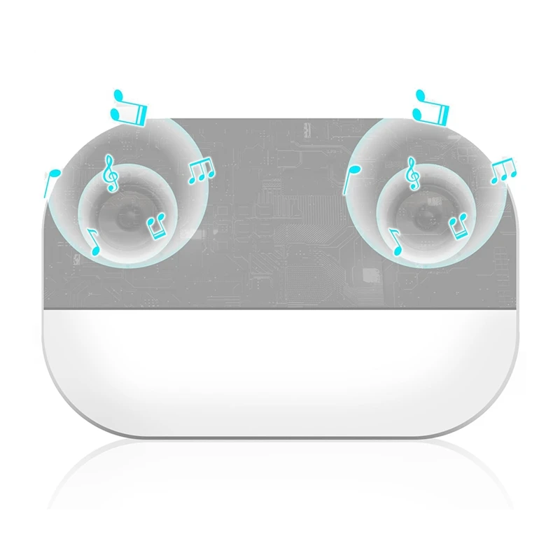 Bone Conduction Bluetooth 5.2 Speaker,White Noise Sleep Machine Bluetooth Music Box Under Pillow For Improved Sleep