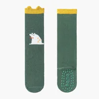 New Infant Baby Girls Boys Soft Cotton Children Socks Kids Knee High Cute Printing Long Sock Candy Color Toddler Newborn Socken 6
