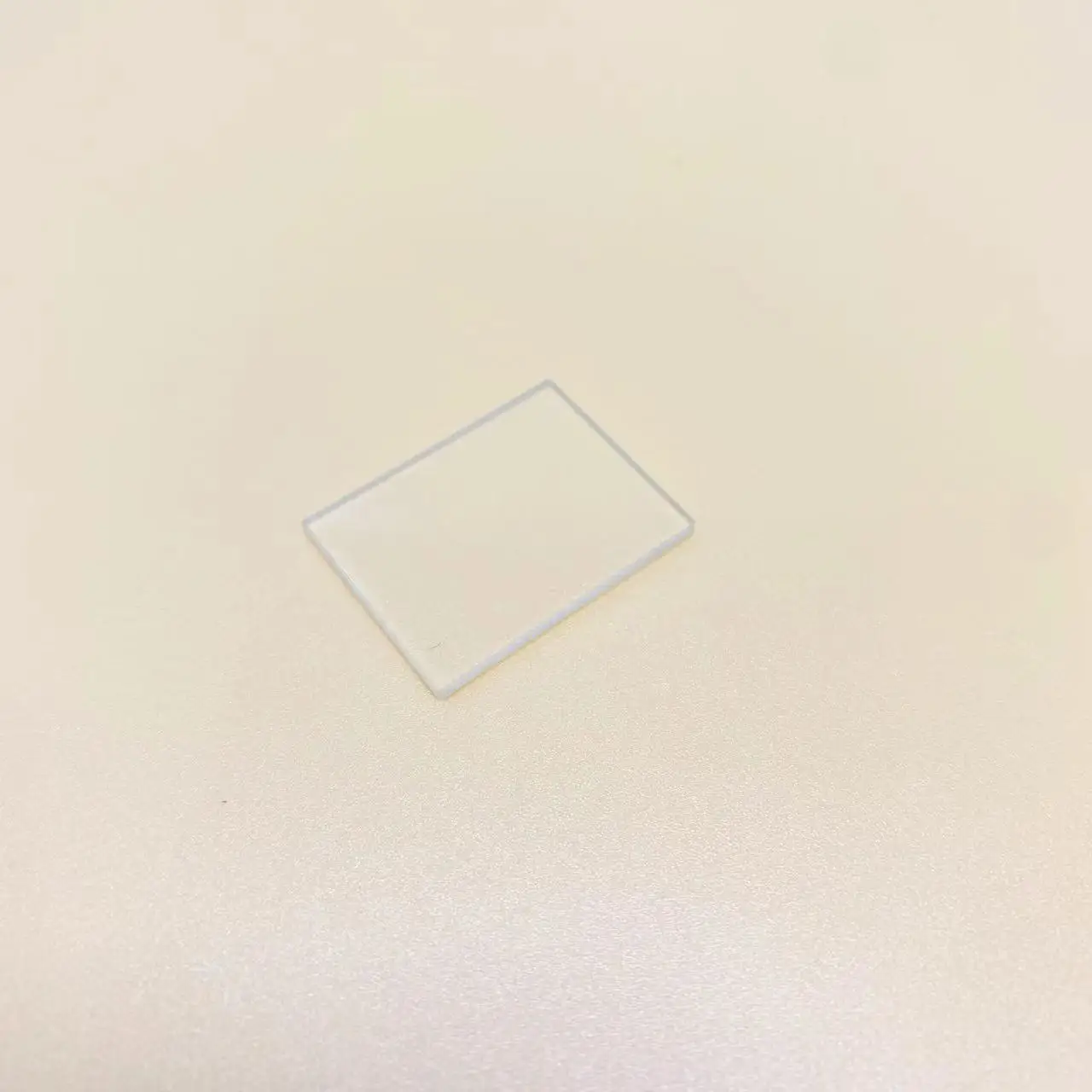 Clear Glass For Sensor Size 28x22x1.65mm No UV/IR Blocking Transparent Camera Filter Type B270