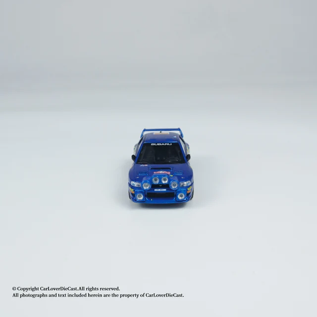 ミニカー #55 Monte Carlo MINI GT 1:64 Impreza WRC98 1998 Rally Monte-Carlo 3rd Place
