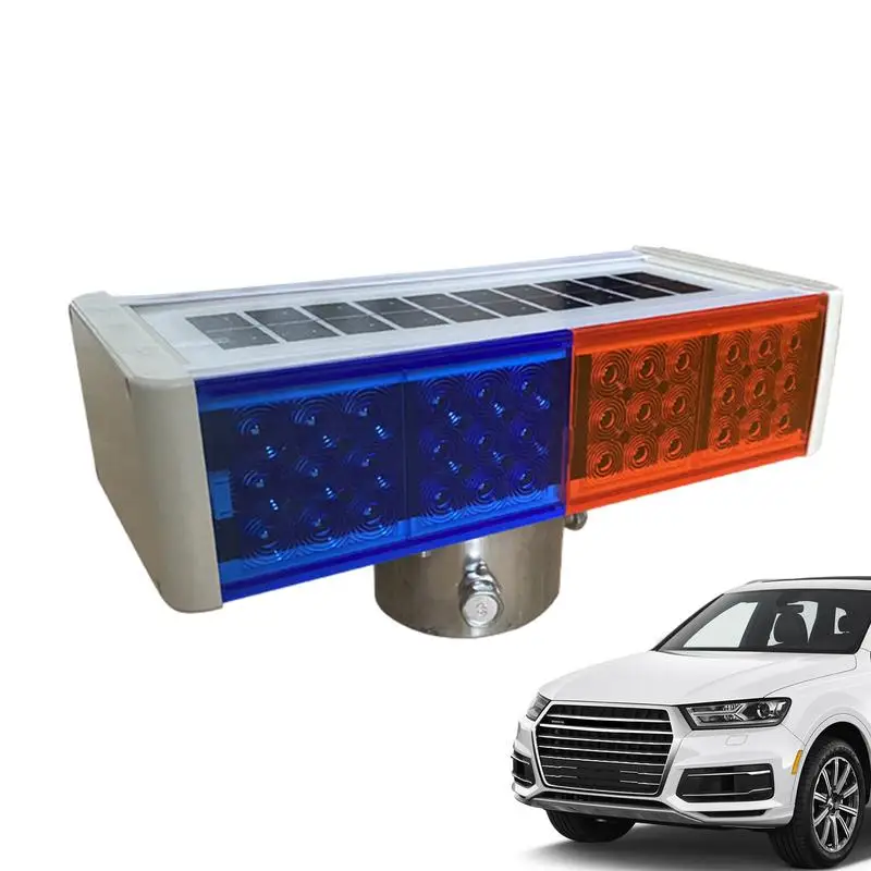

Solar Strobe Warning Lights Flashlight Indicator Strobe Warning Light Waterproof Alarm Strobe Signal Lights Indicators