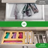 Kitchen Storage Shelf Plastic Wrap Dispenser With Cutter Bamboo Ziplock Bag Organizer And Foil And Plastic Wrap Organizer 5