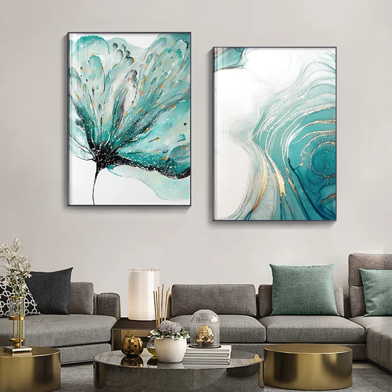 3 Piece Canvas Art Trendy Room Canvas ABSTRACT COLORFUL ART for Bedroom Colorful Room Canvas Luxury Wall Prints