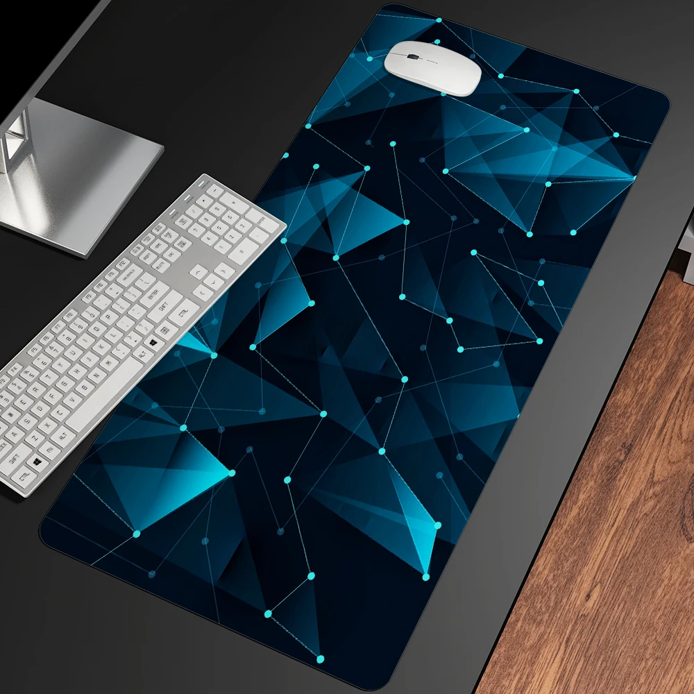 

Geometric Gaming Accessories MousePads Computer Laptop Gamer Extended Mouse Mat Large Anime Mouse Pad Rubber Keyboards Table Mat