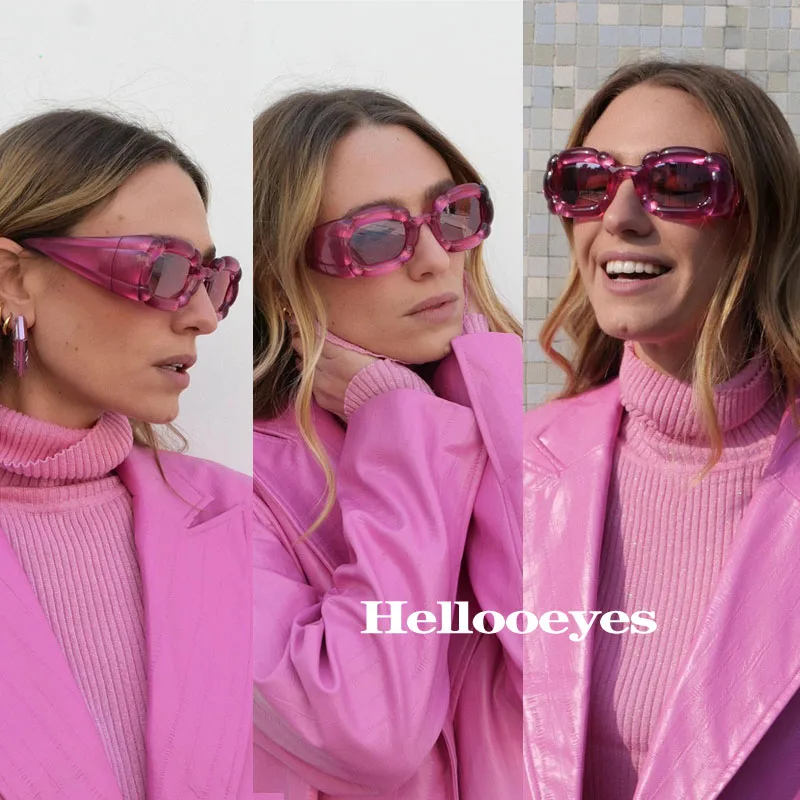 2023 rétro Sexy carré Y2K Sunglae ​​pour femmes hommes marque mode Roe rose Punk soleil Glae dames lunettes UV400_voghion.com