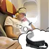 Adjustable Airplane Heads Support Pillow Strap Comfortable Cars Neck Support Band Compact Travel Pillow Alternative Head Bobbing 4