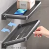 1PC Bathroom Storage Rack Foldable Bathroom Vanity Organiser No Hole Hanging Organiser Vanity Organiser Bathroom Organiser Shelf 1