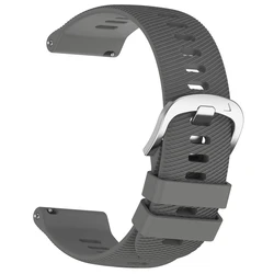 Two - Tone Silicone Watch Band - 20mm/22mm Adjustable Strap - 20mm Universal (Mystic Grey)