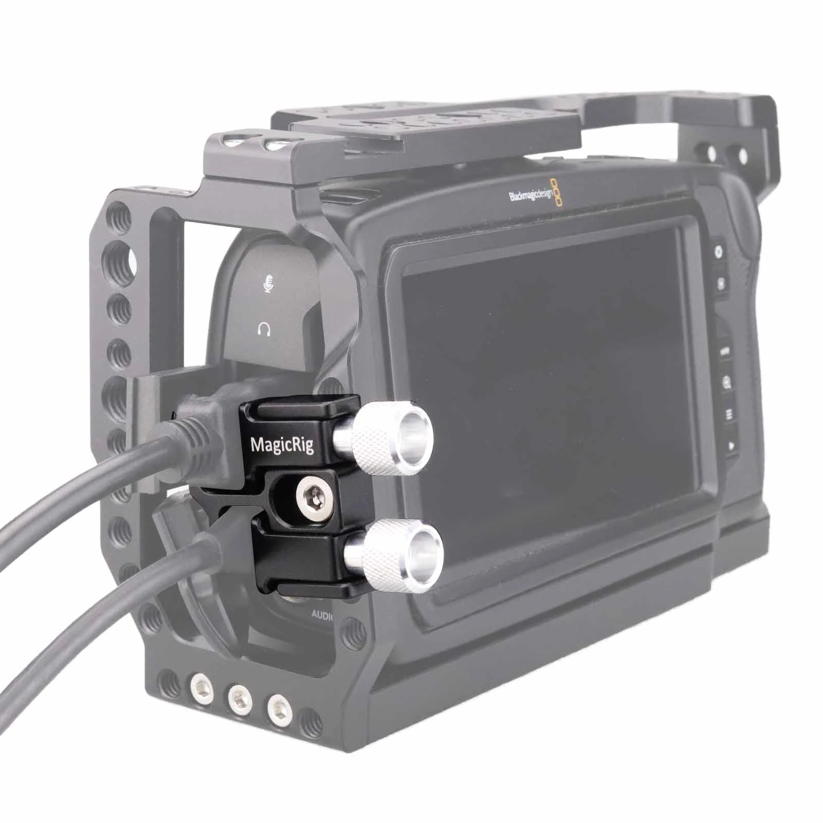 Magicrig Hdmi & Usb-c Braçadeira de Cabo para Bmpcc 4k Bmpcc 6k Bmpcc 6k Pro Gaiola - Image 2