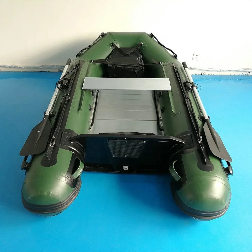 Fashion Design PVC Rowing Boats/Raft/Dinghy 2m 3m 4m Inflatable Fishing Boat could be matched motor