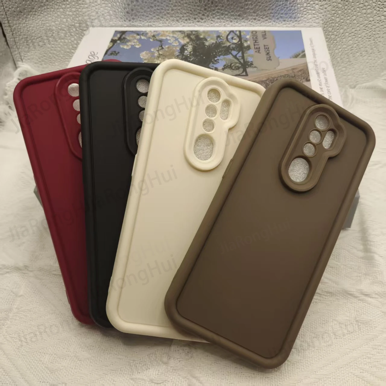 Luxury Candy Matte Soft Cover Phone Case - Anti-Fall Prevention