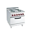 Freestanding Four Hot Plate Electric Range With Oven 1