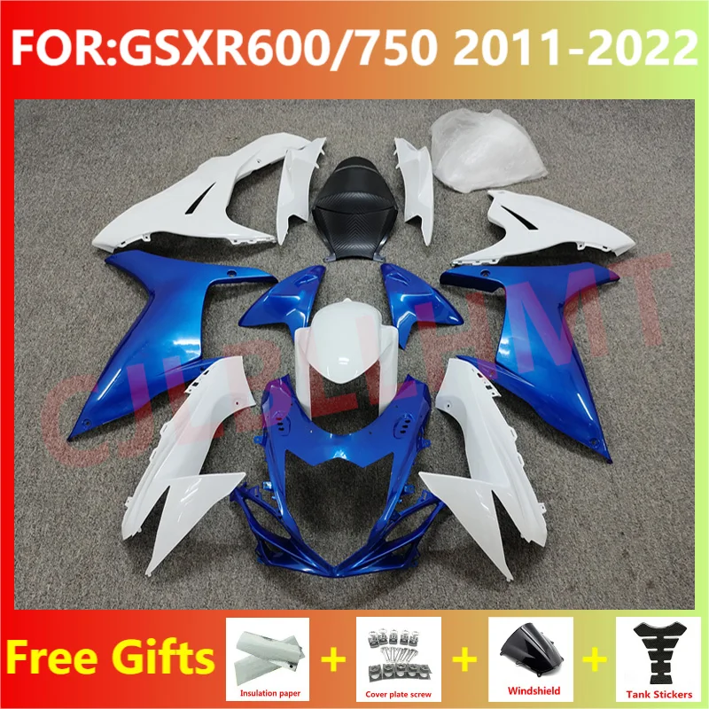 Fairings For Plastics Suzuki GSXR600 GSXR750 K11 Blue White GSXR (2011-2021)