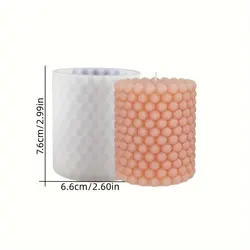 3D Spiral Striped Silicone Mold for Creative Crafting - Unique Irregular Design (F)
