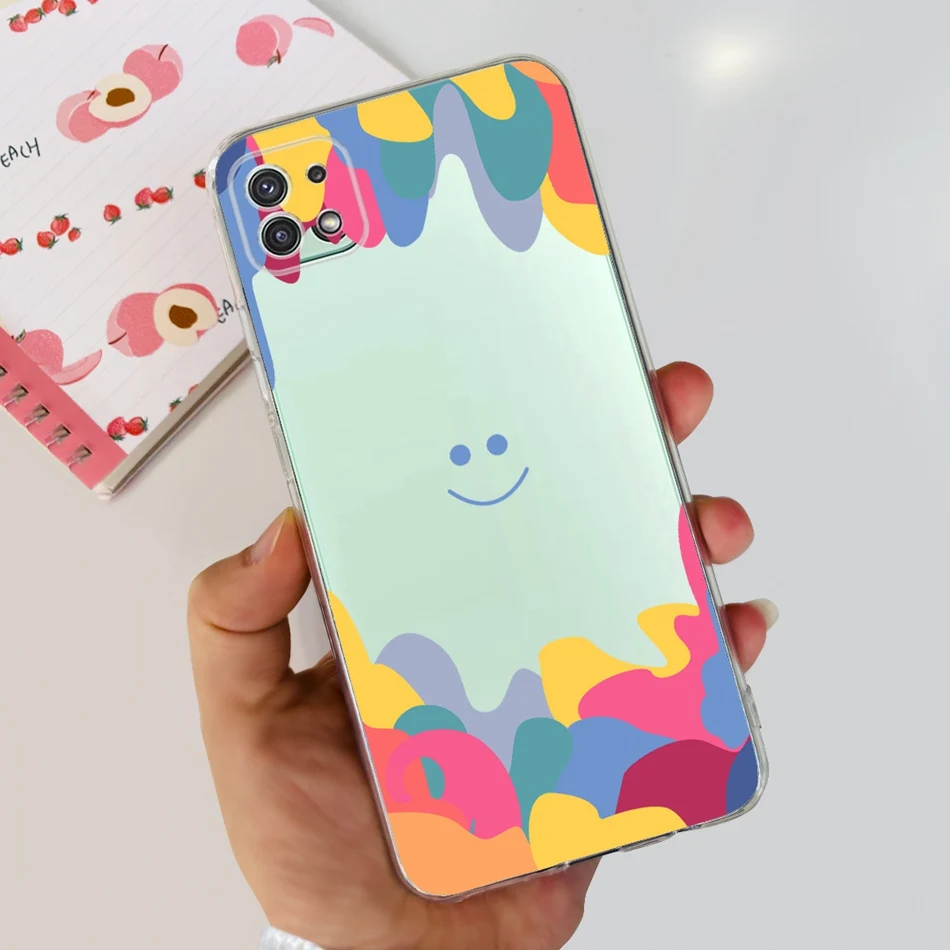 Stylish Transparent TPU Soft Silicone Phone Case