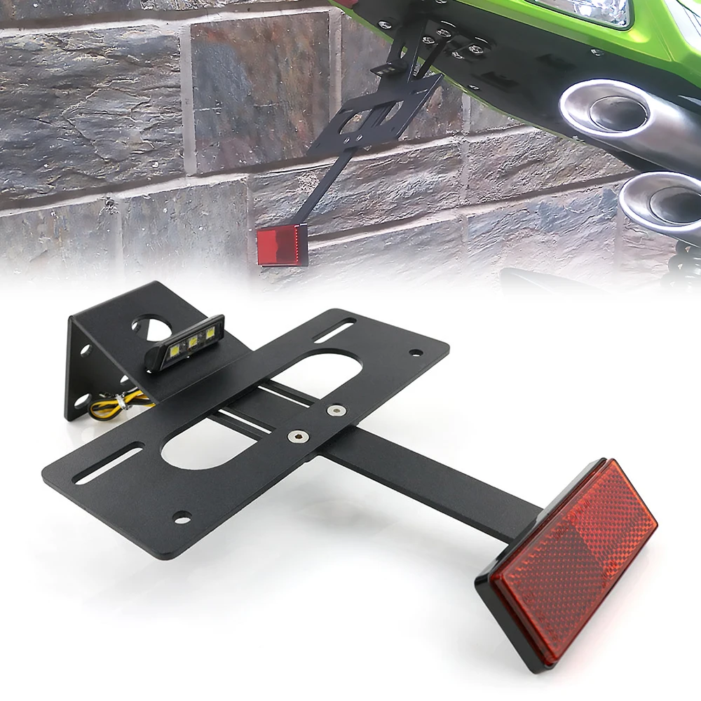 Eliminador De Guardabarros Para Indian FTR 1200 2019-2024 - Aluminio Negro, Fácil Instalación