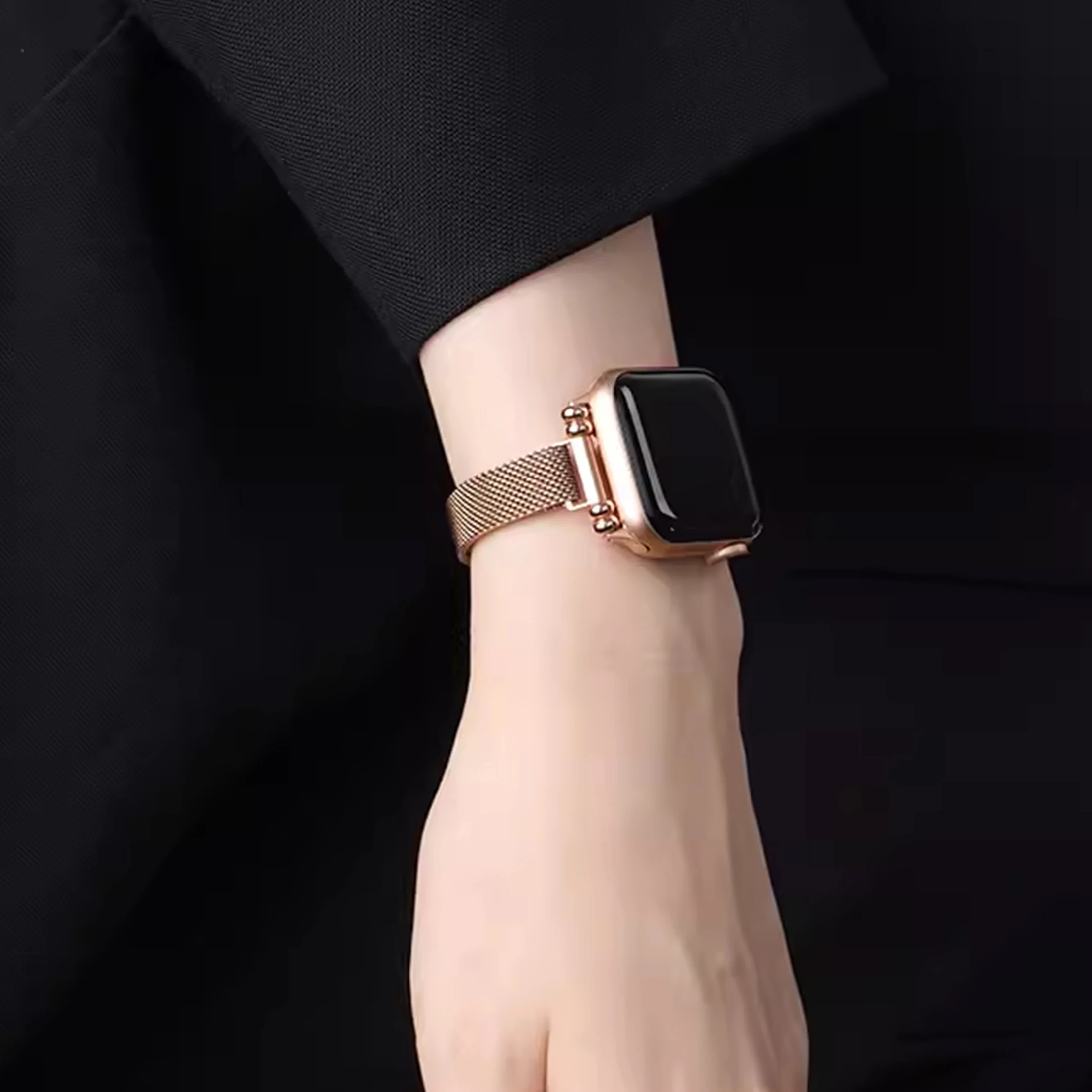 Magnetic Milanese Stainless Steel Watch Band Bracelet