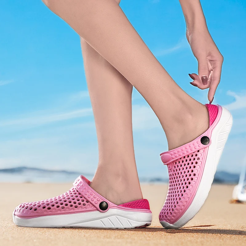 Summer Sandals Unisex Summer Sandals Womens Beach Shoes Quick Dry Thick Sole Slipper Clogs Flip Flops for Men