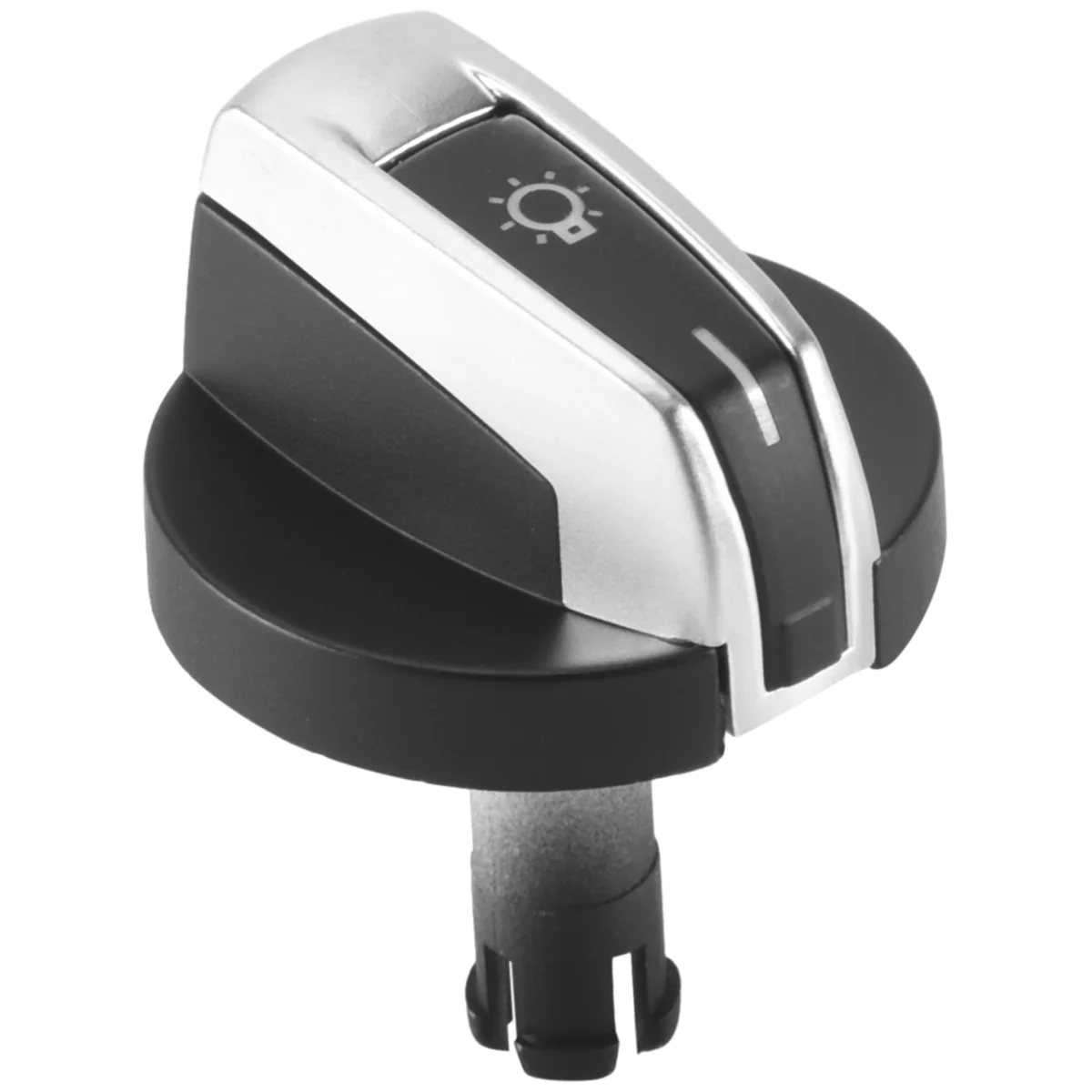 

1Pcs Car Headlight Switch Knob Buttons For 5/7 Series X3 X4 F01 F02 F03 F10 F18 F07 F06 F25 F26 Black