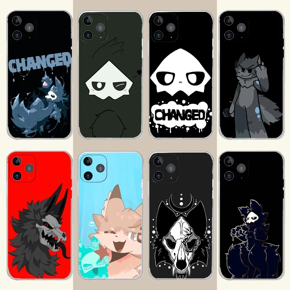 Changed Puro Reaction Sprite Phone Case For Iphone 15,14,13,12,11 Plus,Pro,Max,Xr,Xs,X,7,8 Plus,Se,Mini Transparent Silicone Sof