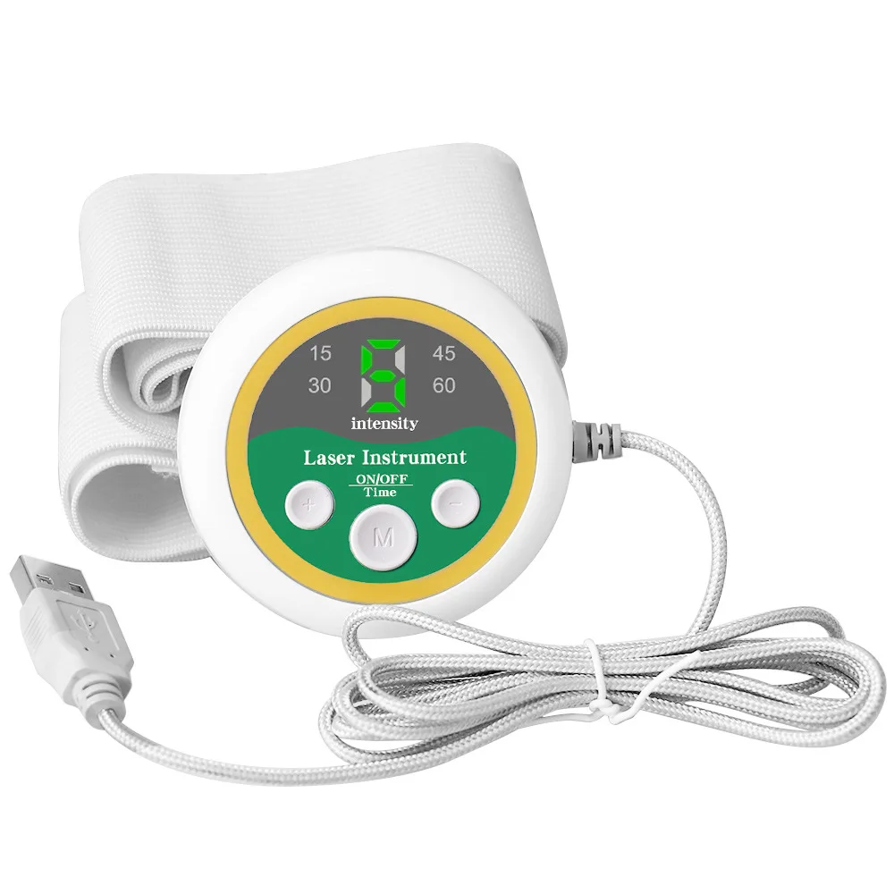 USB 650nm 13-Holes Laser Physiotherapy Treat High Blood Pressure Diabetes Cerebral Thrombosis Dizzy LLLT Body Laser Therapy