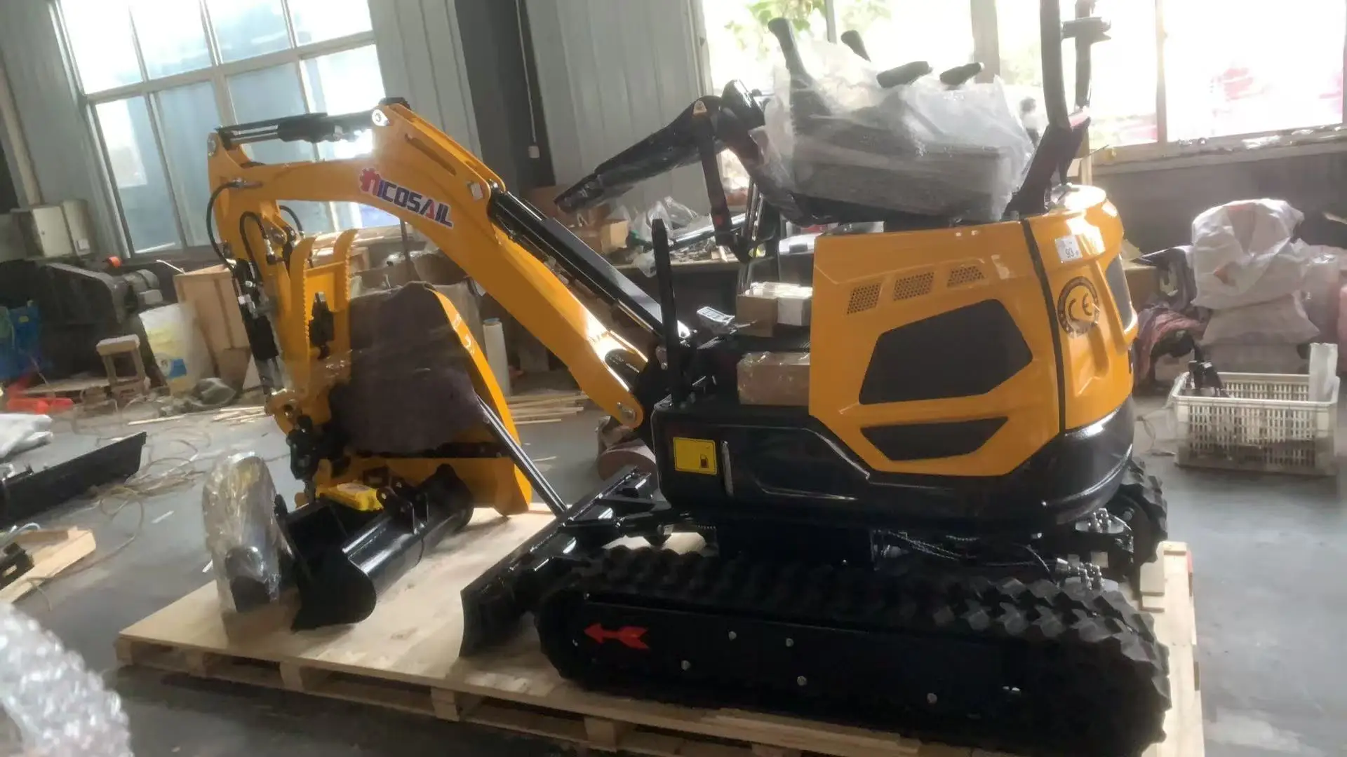 1,2-Tonnen-Minibagger, kompakte Baumaschinen für urbane und präzise Grabprojekte