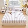 Cotton Printed Cartoon Item Sheet Protector Soft and Comfortable Mattress Cover 360 Degree Wrap with Elastic Bed Hat 180 200x220 2