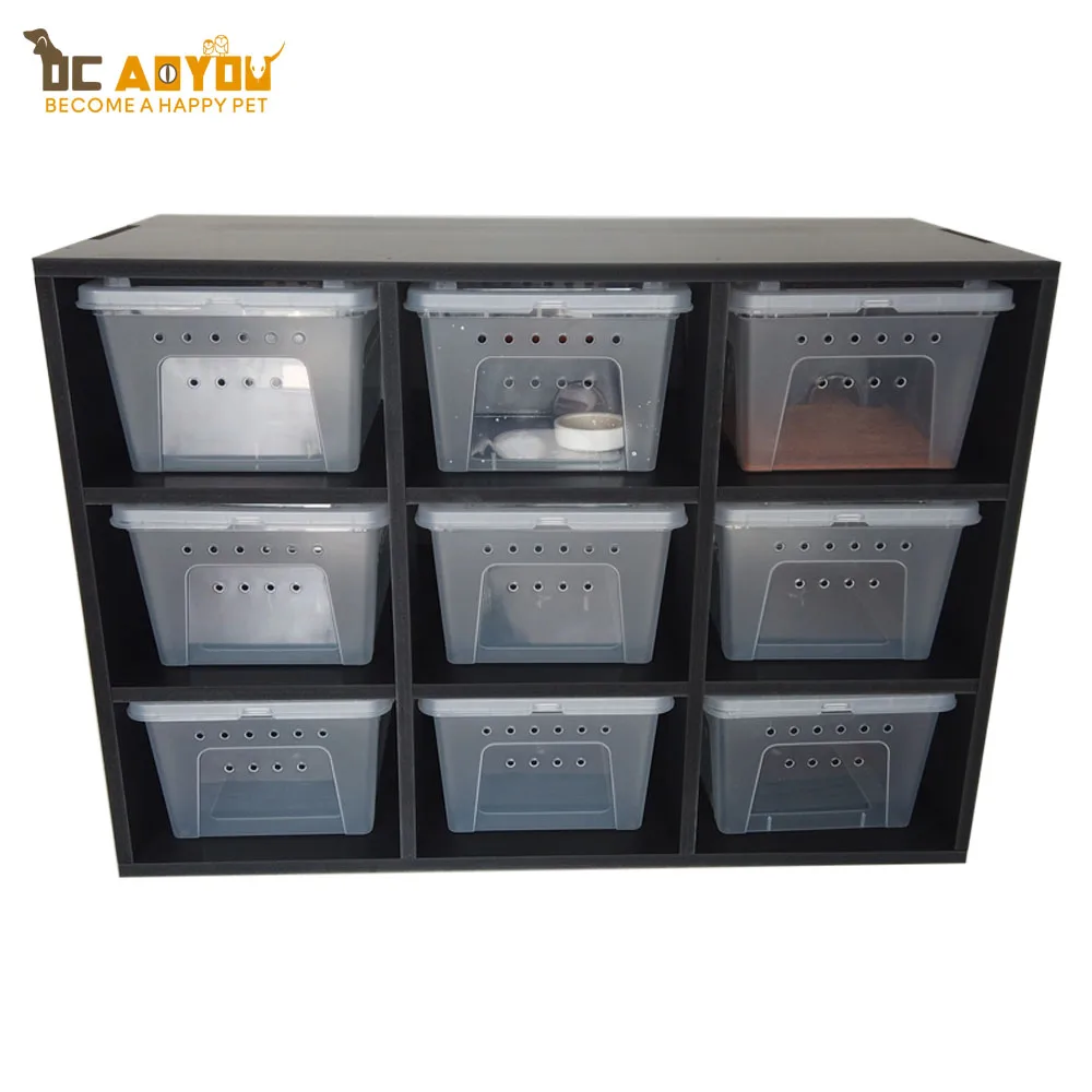 Cage Snake Storage Rack PVC Reptile Snake Gecko Rack Terrarium