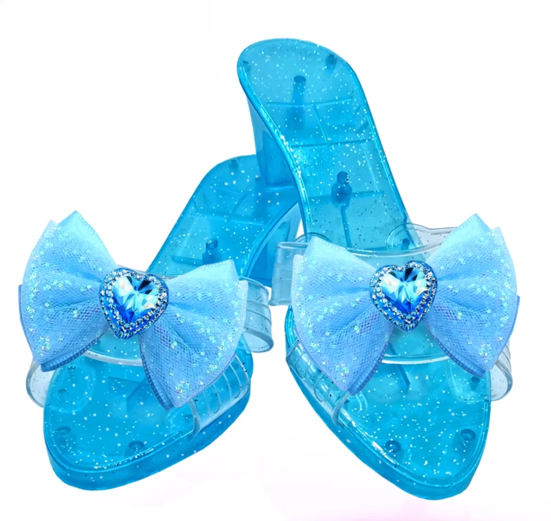 Princess Dress-Up Shoes for Girls Ages 3-6 Non-Slip Pretend Play