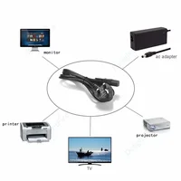 PC Power Extension Cord UK Plug IEC C5 C13 Power Supply Cable For Printer Radio Computer Sony PS4 Xbox Battery Charger Monitor - Image 6