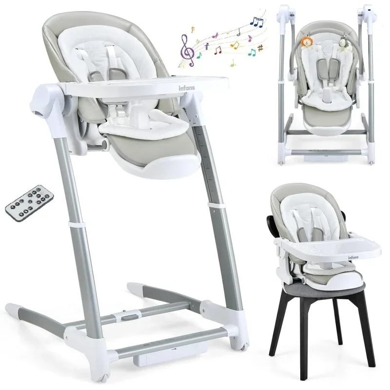 3in1babyhighchairelectricbabyswinginfantdiningboosterseat