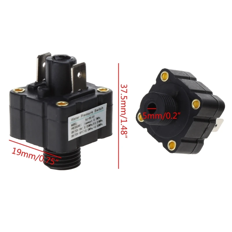 Safety Valve Switch Pressure Control Switch Valve Household Accessorie For Gas Heating Water Heater for Wall-hung Boilers Heating Ventilation Device safety valve switch