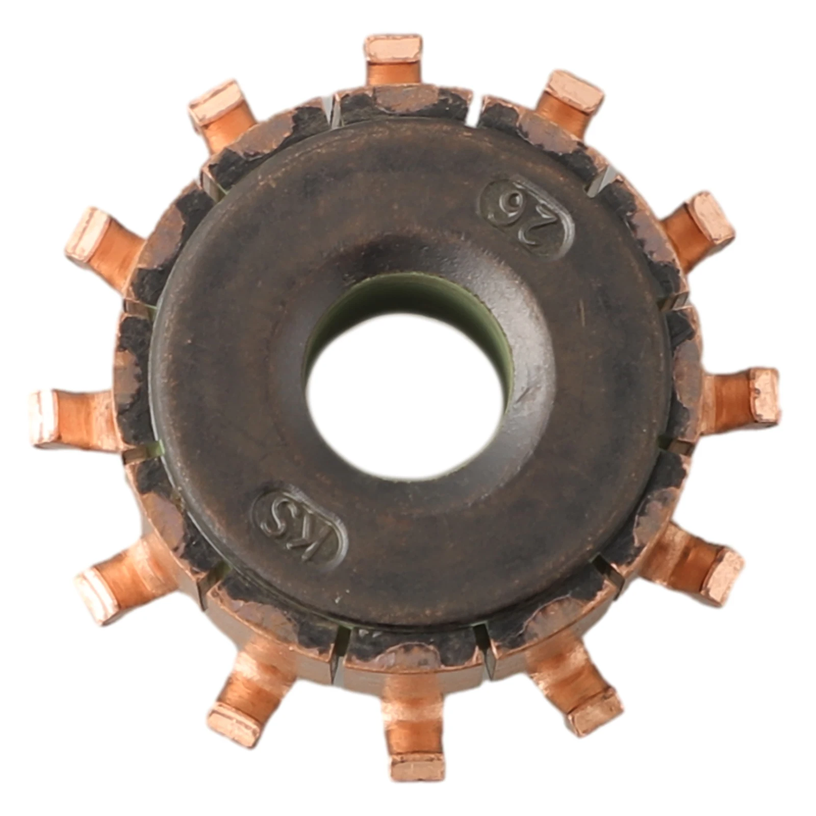 

1pcs 12P Teeth Copper Hook Type Electrical Motor Commutator Car Motor Mini Drill On Armature Commutator Power Tool CHY-3389-12