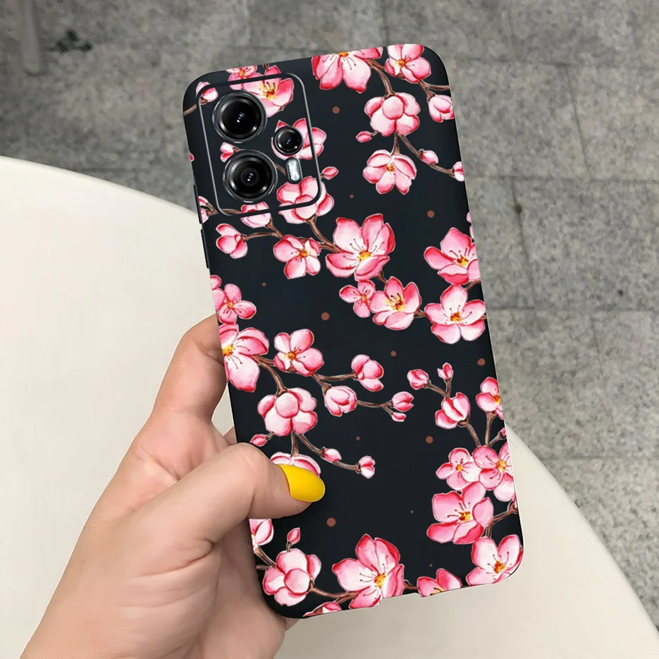 Stylish Sunflower Cartoon Girls Soft TPU Phone Case