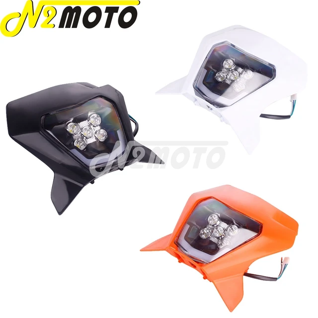 LED Headlight H/L Beam w/Turn Signal For KTM 250 350 450 500 690 Enduro R  SMC-R