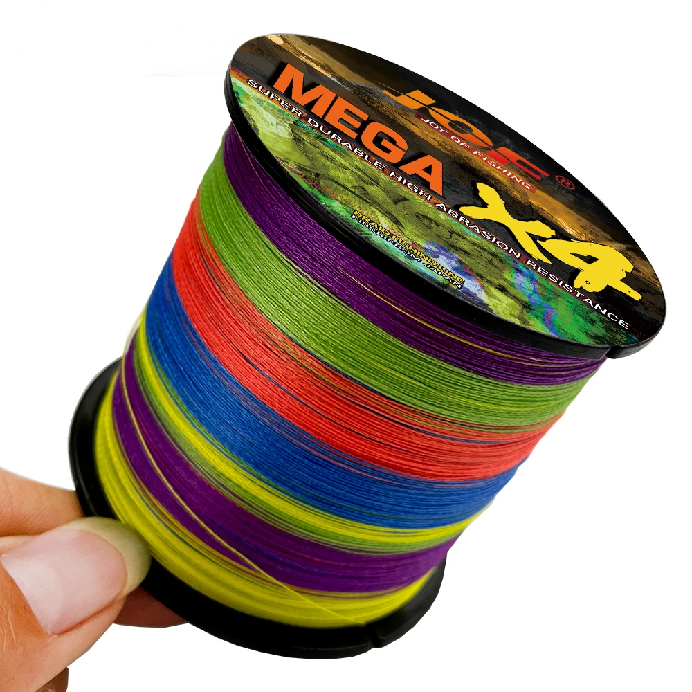 4/8 Strand Braided Fishing Line PE Multifilament 1000M 500M 300M Super Strong Pull Smooth 0.16-0.50mm Fly Fishing River Sea Lake