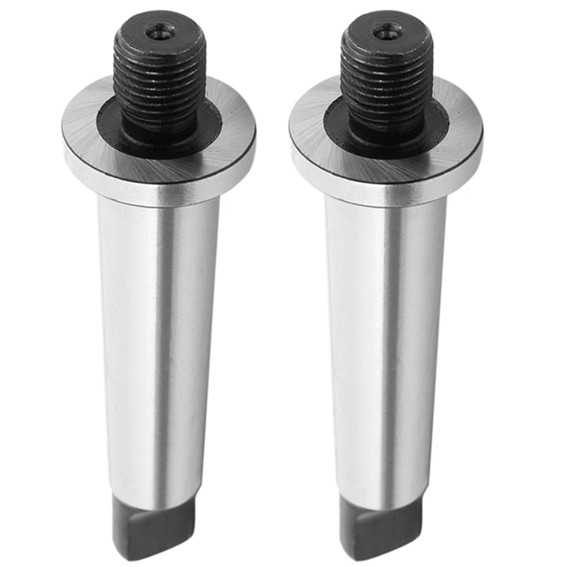 2X 2Mt Gambo A 1/2 Pollici-20 Mandrino Per Trapano Filettato Arbor Adattatore Mt2 Conico Morse Temprato