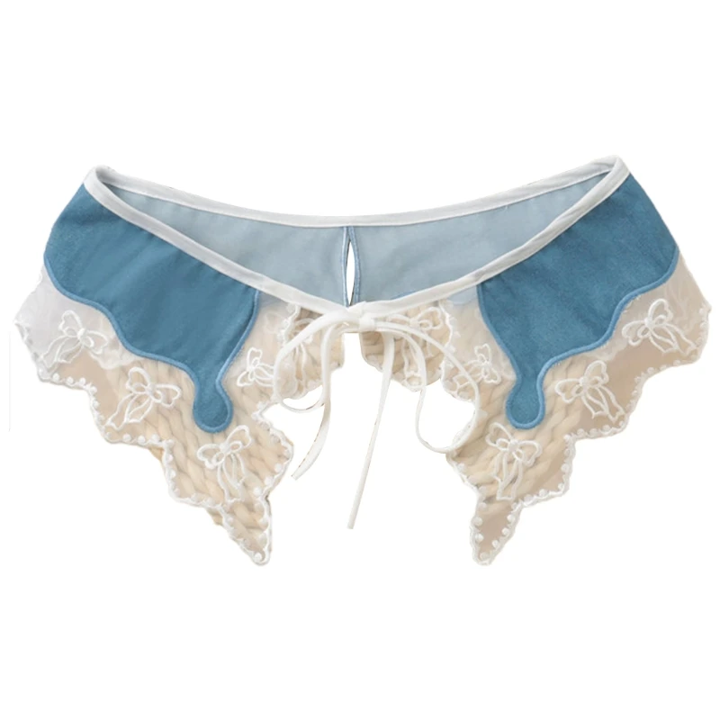 

Women's Decorative Collars Lace Faux Collar Shawl Detachable Shirt Fake Collar