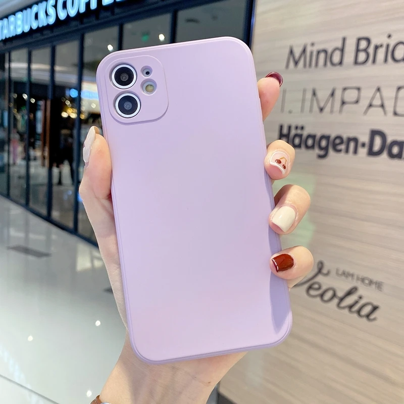 Premium Silicone Phone Case with Camera Protection