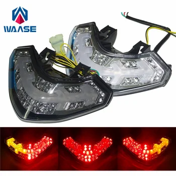 Waase Per Ducati Multistrada 1200 1200S 2010 2011 2012 2013 2014 Fanale posteriore Freno Indicatori di direzione Luce LED integrata