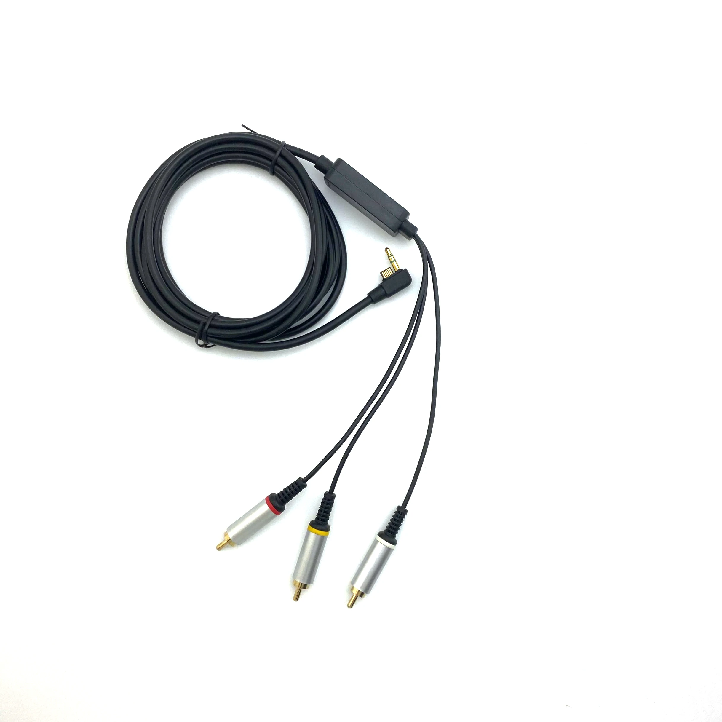 

10PCS Audio Video AV Cable to RCA Extension Composite Data Cord for PlayStation Portable PSP 2000 3000 To TV Monitor