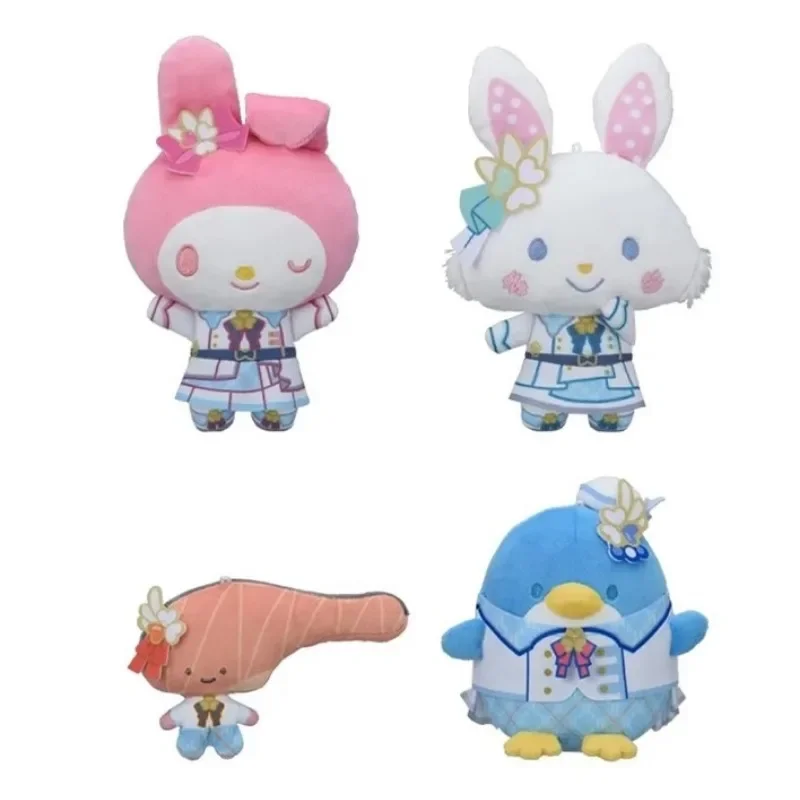 Original Genuine SEGA Sanrio My Melody TuxedoSam KIRIMI Wish Me Mell Cartoon Character Plush Toy Holiday Gifts