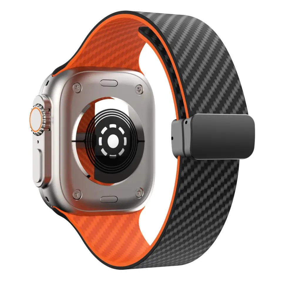 Premium Magnetic Silicone Strap for Apple Watch
