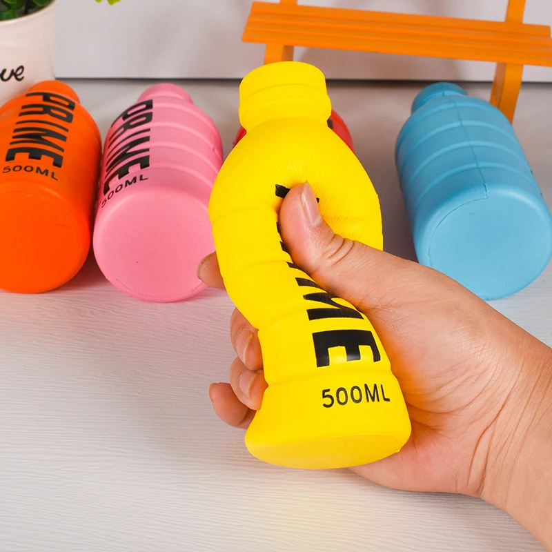 Anti-Stress Prime Drink Bottle Plushie Relief Squeeze Toy Soft Stuffed Latte Americano Coffee Kids Birthday Prop 4