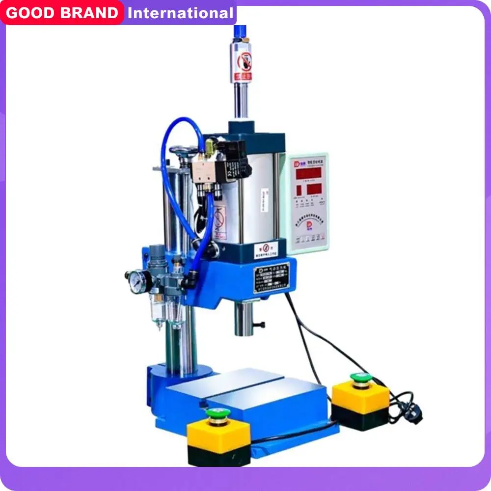 

Pneumatic Punching Machine 200kg Single Column 63 Type Bench Press Small Gas Spleen High Precision Riveting Machine