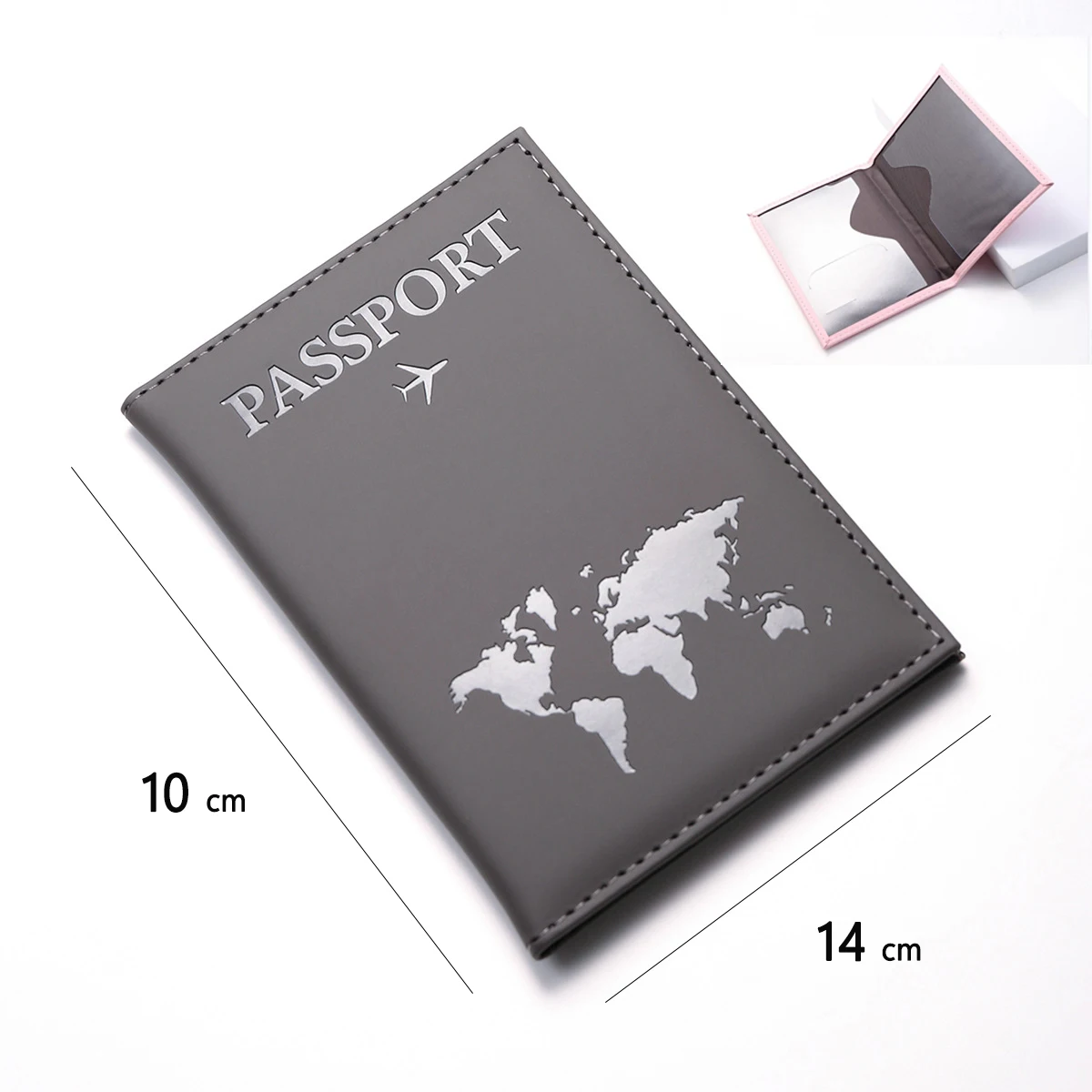 RFID Blocker Passport Holder & Travel Wallet – Slim, Multi-Function Card Holder
