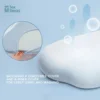 1 Pc The Cloud Orthopedic Memory Foam Pillow- Washable Cover 4