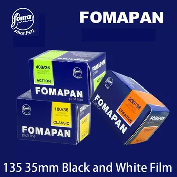 Fomapan 100/200/400 Classic 135 Pellicole Nuovo classico sottopacchetto in bianco e nero 36 esposizioni per rotolo per Kodak M35/H35/H35N